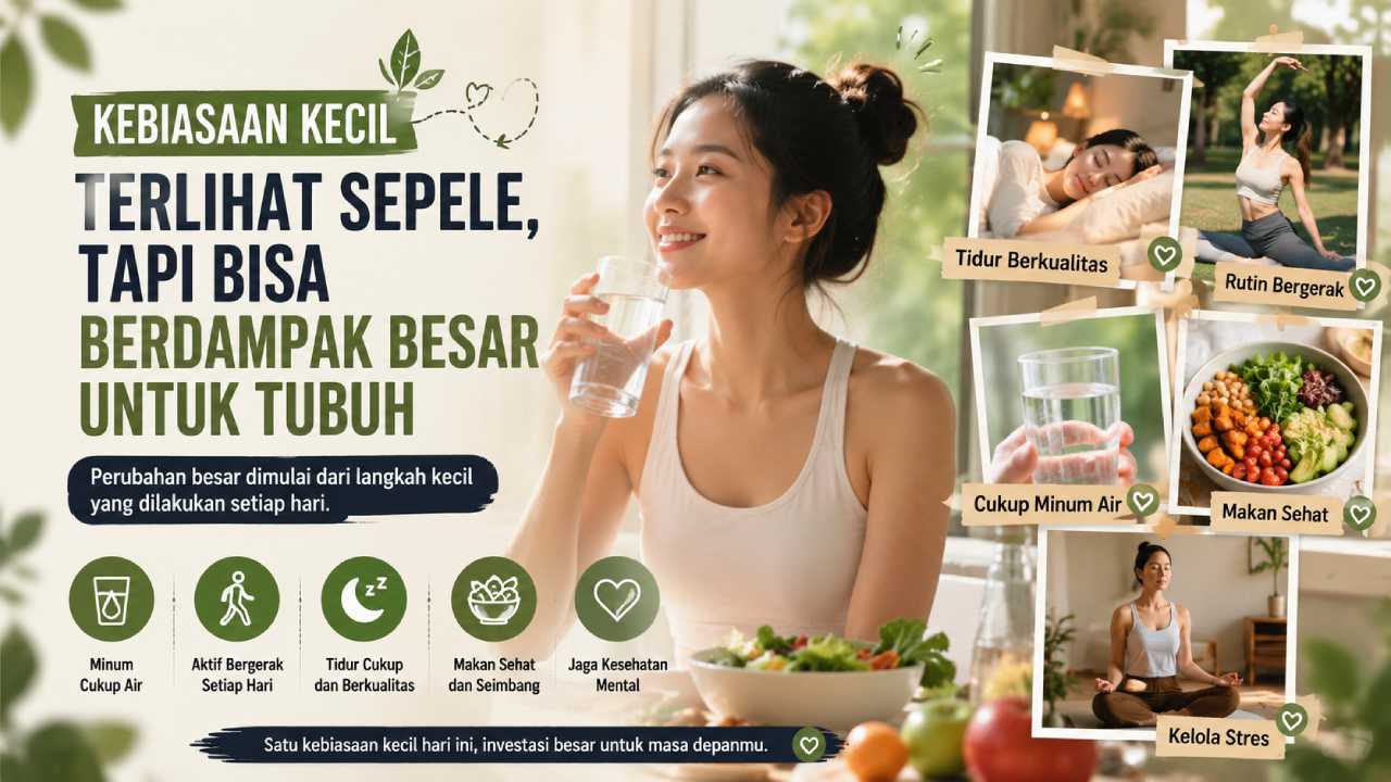 Kebiasaan Kecil Ini Terlihat Sepele, Tapi Bisa Berdampak Besar untuk Tubuh
