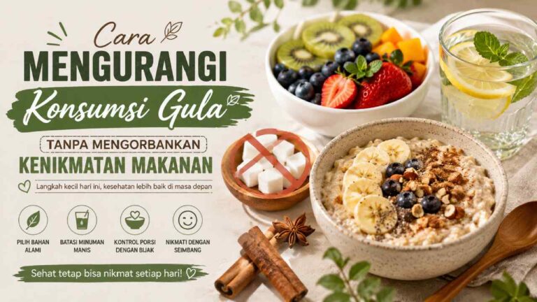 Cara Mengurangi Konsumsi Gula Tanpa Mengorbankan Kenikmatan Makanan
