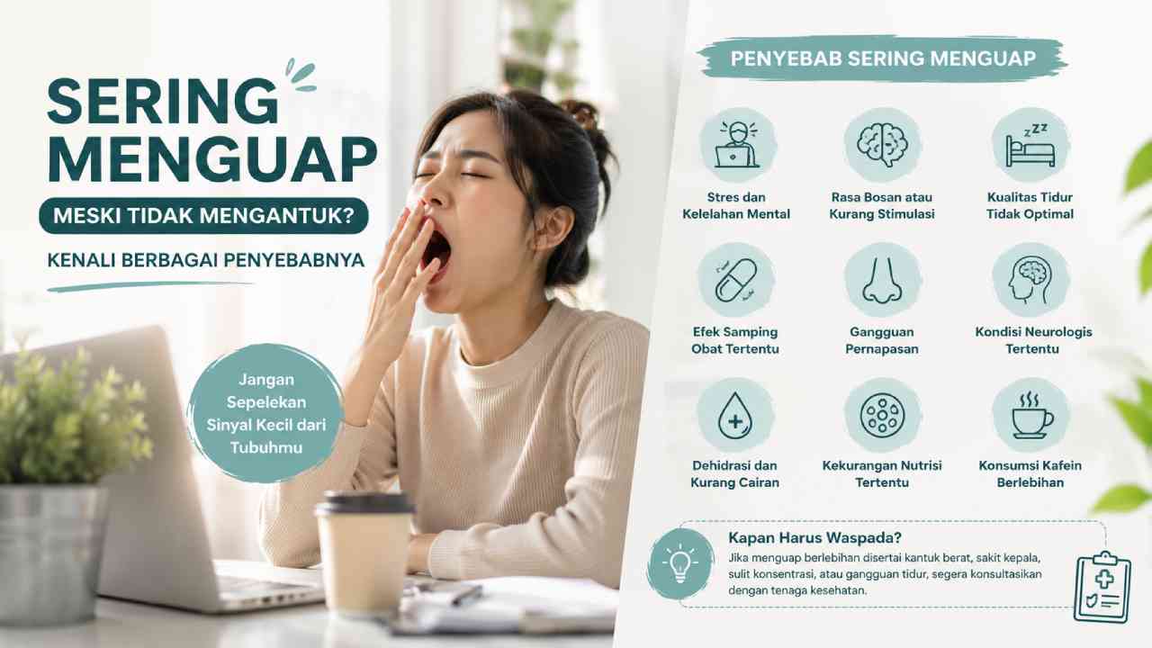 Sering Menguap Meski Tidak Mengantuk? Kenali Berbagai Penyebabnya