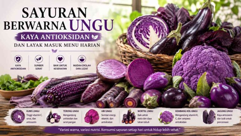 Sayuran Berwarna Ungu yang Kaya Antioksidan dan Layak Masuk Menu Harian