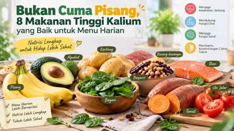 Bukan Cuma Pisang, 8 Makanan Tinggi Kalium yang Baik untuk Menu Harian