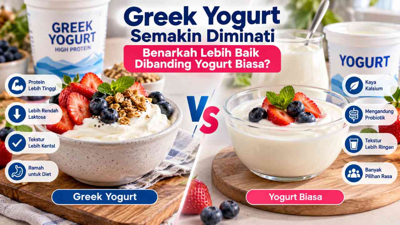 Greek Yogurt Semakin Diminati, Benarkah Lebih Baik Dibanding Yogurt Biasa?