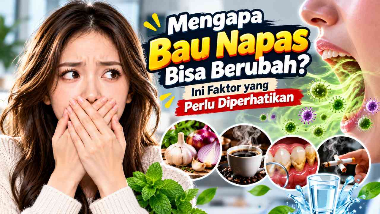 Mengapa Bau Napas Bisa Berubah? Ini Faktor yang Perlu Diperhatikan