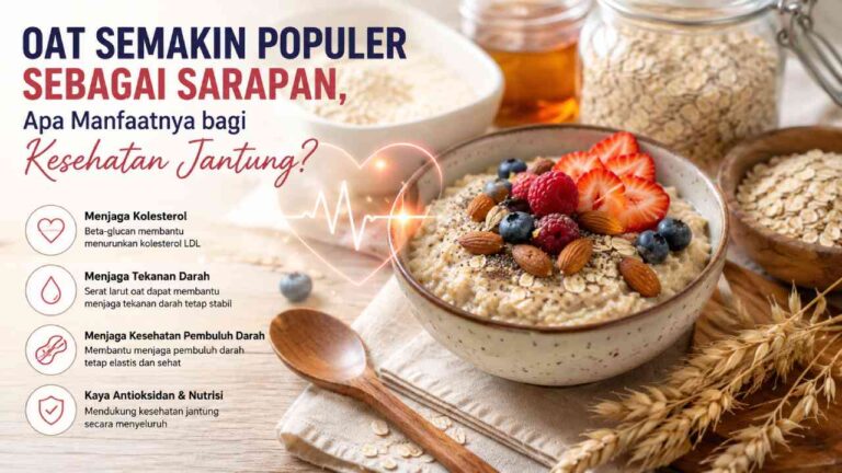 Oat Semakin Populer sebagai Sarapan, Apa Manfaatnya bagi Kesehatan Jantung?