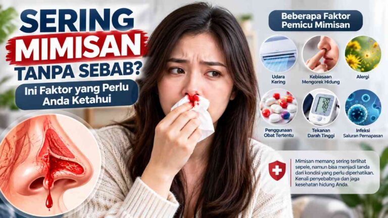 Sering Mimisan Tanpa Sebab? Ini Faktor yang Perlu Anda Ketahui