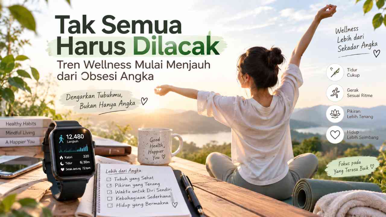 Tak Semua Harus Dilacak, Tren Wellness Mulai Menjauh dari Obsesi Angka