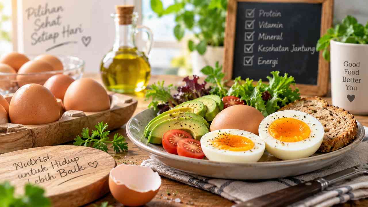 Telur Setiap Hari, Sehat atau Tidak? Ini yang Perlu Dipahami Sebelum Makan