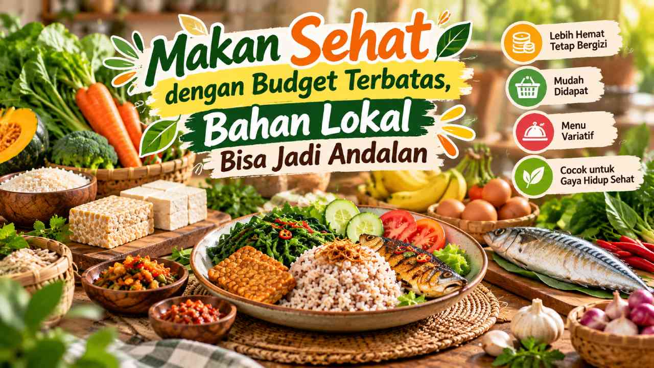 Makan Sehat dengan Budget Terbatas, Bahan Lokal Bisa Jadi Andalan