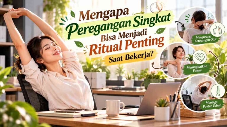 Mengapa Peregangan Singkat Bisa Menjadi Ritual Penting Saat Bekerja?