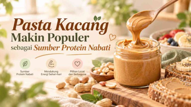 Pasta Kacang Makin Populer sebagai Sumber Protein Nabati