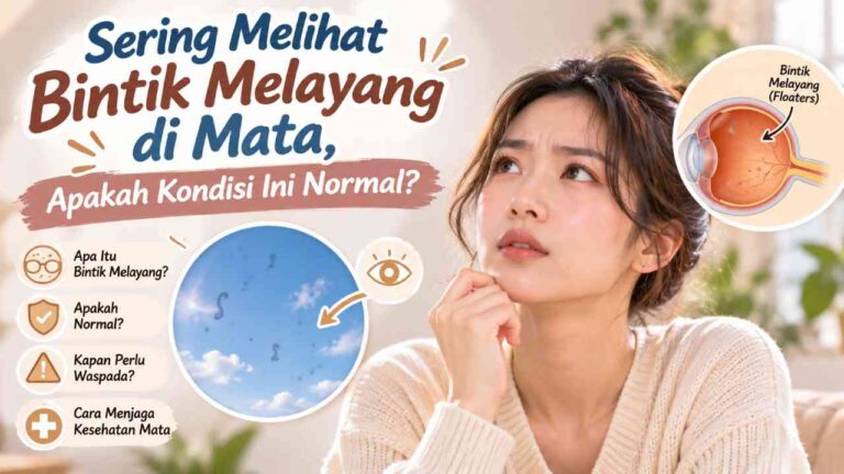 Sering Melihat Bintik Melayang di Mata, Apakah Kondisi Ini Normal?